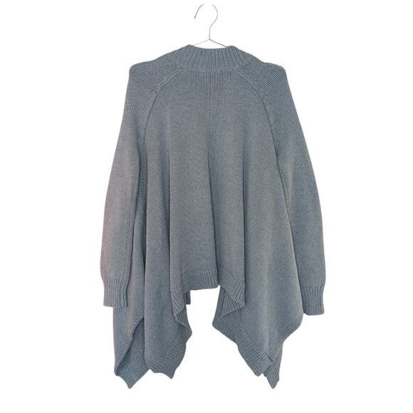 KF KaufmanFranco Collective Gray Knit Cardigan Sweater XS Oversized - Picture 3 of 16